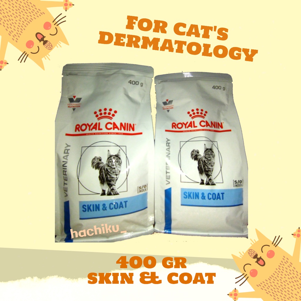 Jual ROYAL CANIN SKIN COAT 400 GR RC SKIN COAT 400 GR Shopee