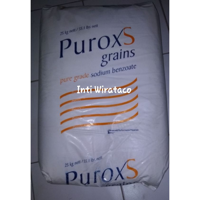 Jual Benzoat Purox Ex Holland Kg Natrium Bensoat Shopee Indonesia