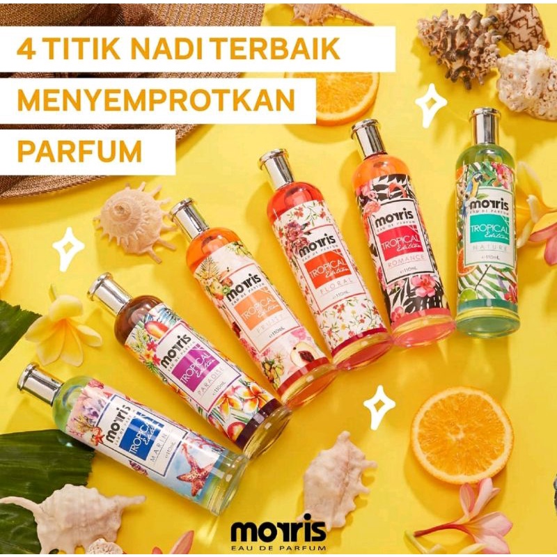 Jual Morris Eau De Parfum Tropical Edition Ml Shopee Indonesia