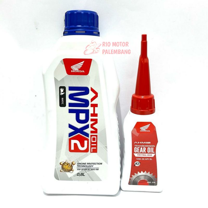 Jual OLI MPX 2 MATIC 0 8L AHM OIL GEAR 120 ML ORIGINAL HONDA AHM OIL