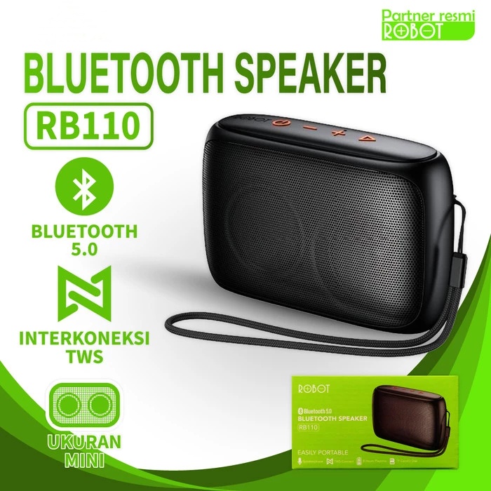 Jual Speaker Bluetooth Robot Rb Mini Portable Support Micro Sd