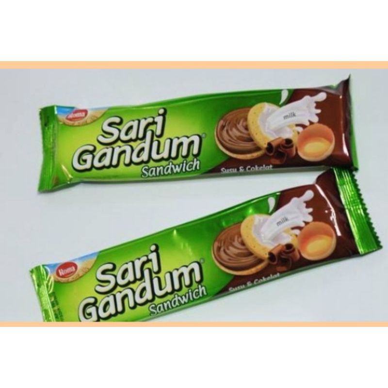 Jual Roma Sari Gandum Sandwich Cokelat 38gr Kemasan Rp 2000 Shopee