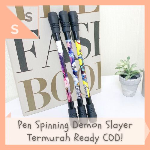 Jual Simplyshop Pen Pulpen Gel Putar Magnet Spinner Spinning Demon