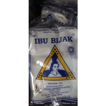 Jual Garam Ibu Bijak 100gram Shopee Indonesia