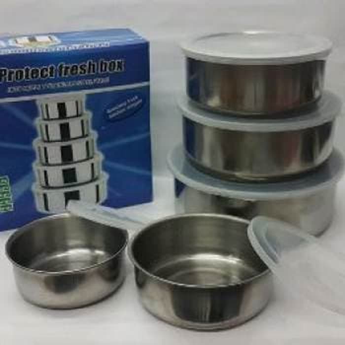 Jual RANTANG STAINLESS ISI 5 Fresh Box Indonesia Shopee Indonesia