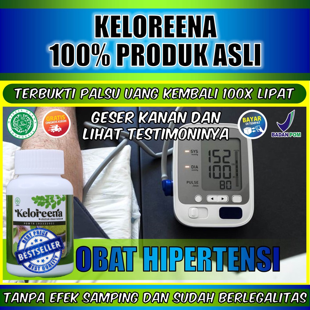 Jual Obat Hipertensi Alami Obat Darah Tinggi Pengontrol Tekanan Darah