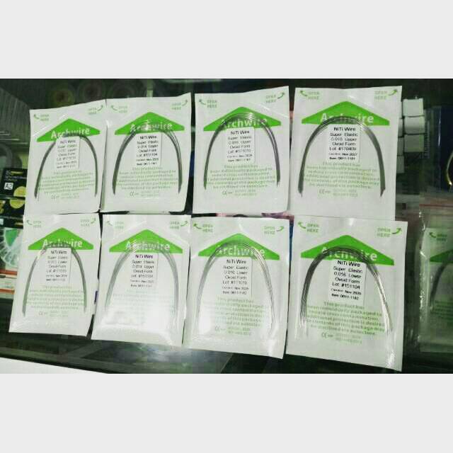 Jual KAWAT BEHEL GIGI NITI 1 PAK ISI 10 PCS Shopee Indonesia