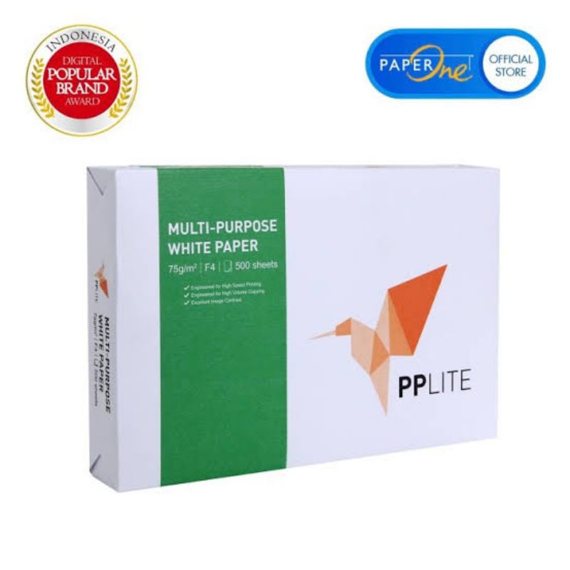 Jual Kertas Hvs Folio F Pplite Pp Lite Grm Gsm Rim Indonesia