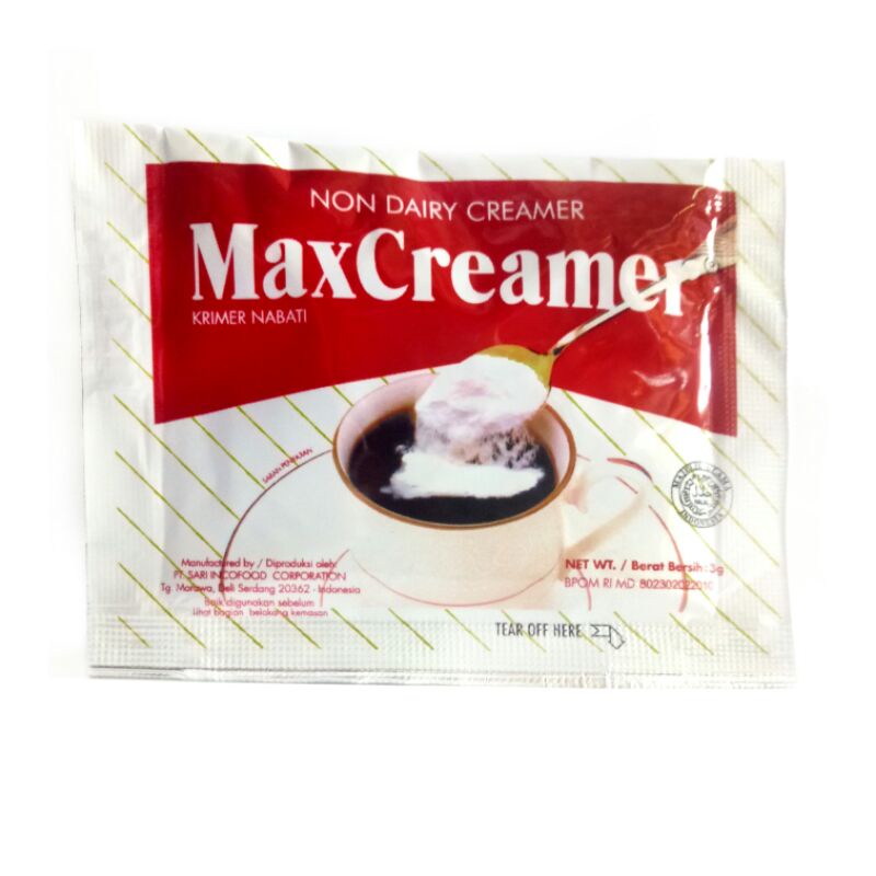 Jual Maxcreamer Dapat Max Creamer Sachet Gr Krimer Nabati Non Dairy