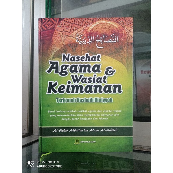 Jual Buku Kitab Nasehat Agama Dan Wasiat Keimanan An Nasoihud Diniyyah