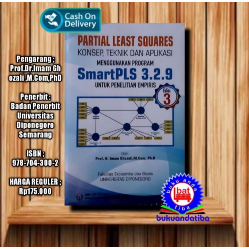 Jual Buku Partial Least Squares Konsep Teknik Dan Aplikasi Menggunakan