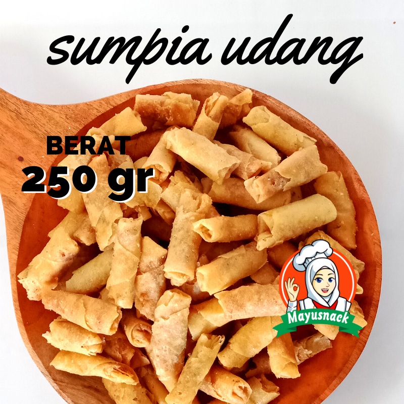 Jual Snack Kiloan Kue Kering Lebaran Sumpia Udang Premium 250gr Cemilan