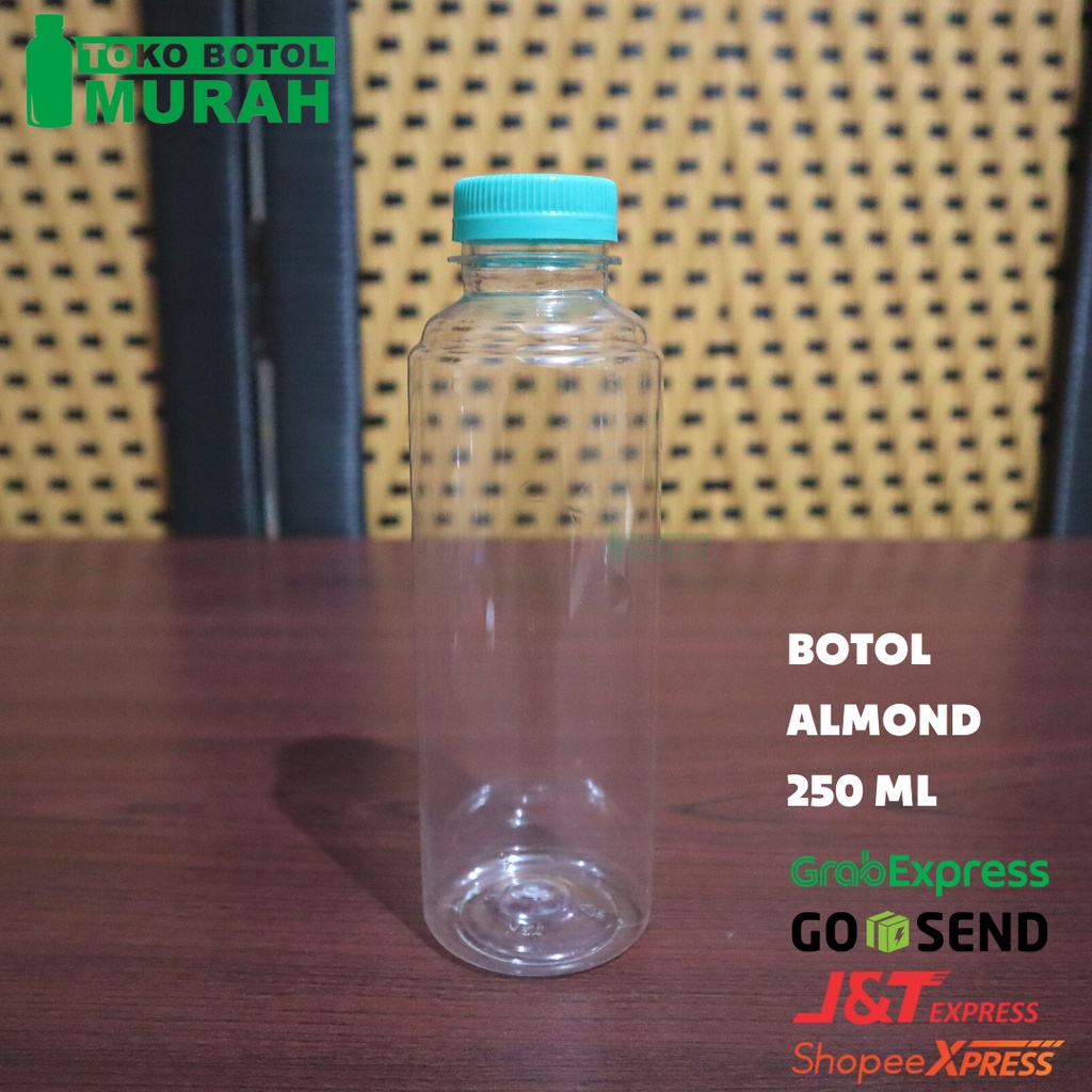 Jual Botol Plastik Almond Ml Short Neck Shopee Indonesia