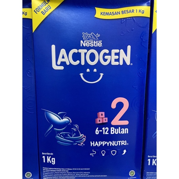 Jual LACTOGEN 2 1000 GR Shopee Indonesia