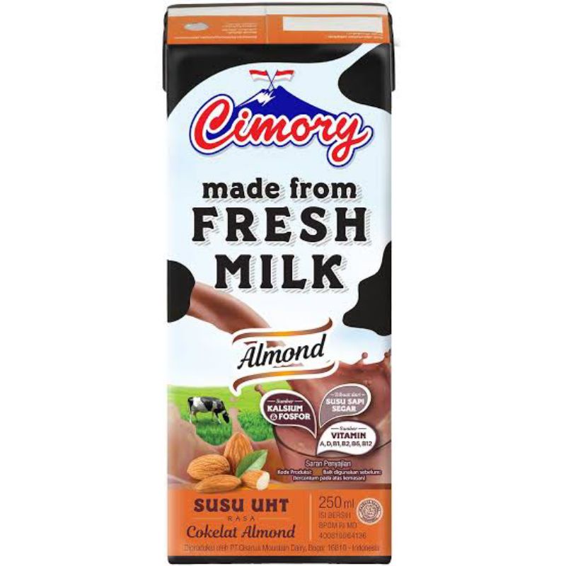 Jual Susu Cimory Uht Rasa Almond Ml Shopee Indonesia