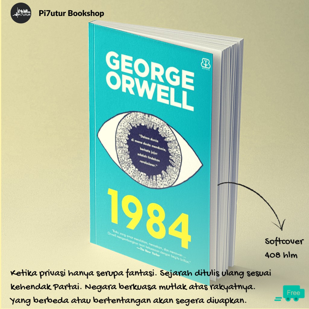 Jual Novel George Orwell Novel Klasik Terjemahan Buku Baru