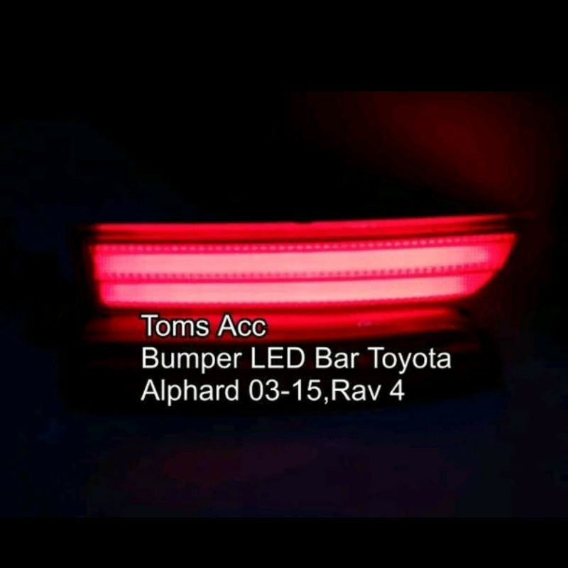 Jual Lampu Bumper LED Mata Kucing Toyota Alphard 2003 2015 Rav 4