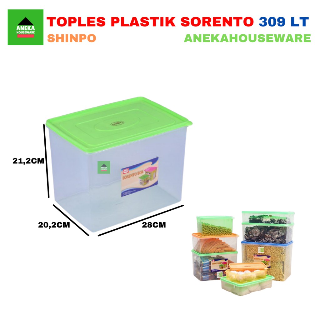 Jual Toples Plastik Tempat Kue L Sorento Lt Shinpo Shopee