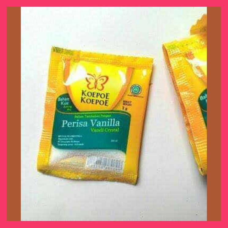 Jual Perisa Vanilla Koepoe Koepoe Vanili Vanilli Vanilli Sachet Gram