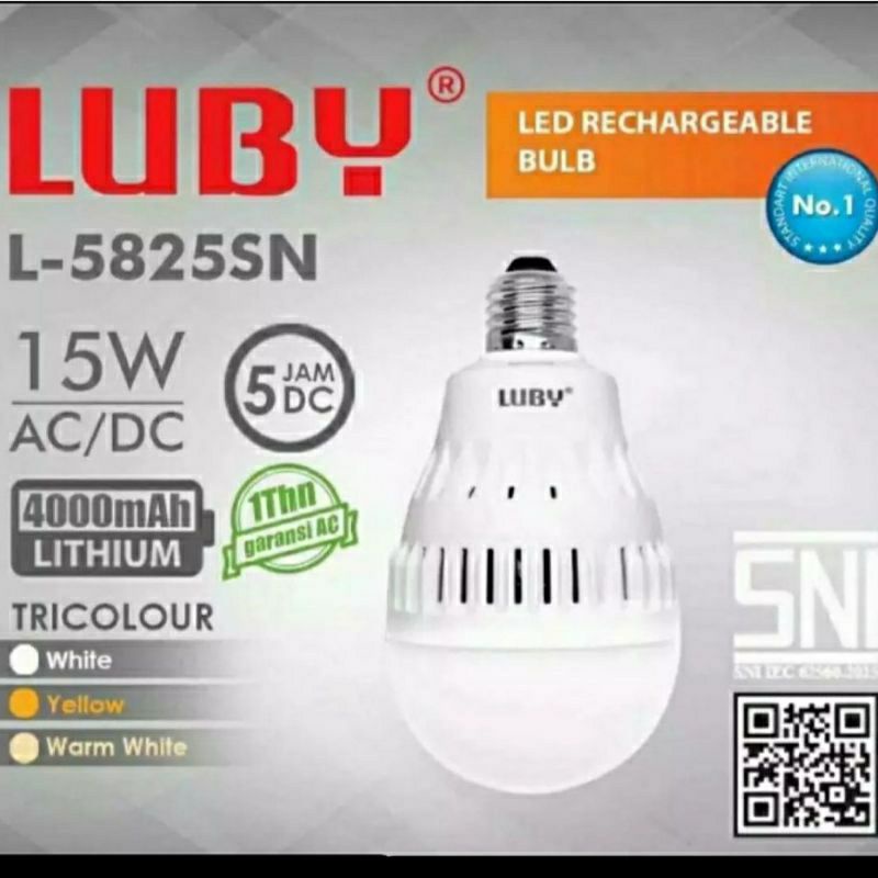 Jual Lampu Emergency Luby 5825 Lampu Ajaib Luby 5825s 15 Watt