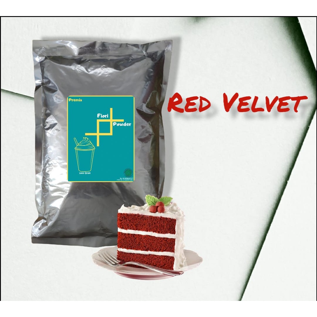 Jual Bubuk Minuman Rasa Red Velvet Powder Drink Variant Red Velvet