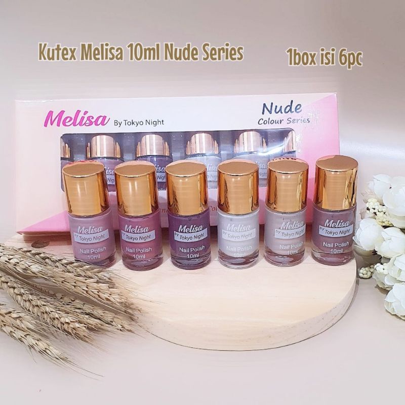 Jual Kutek Melisa Nude Series By Tokyo Night 10ml Shopee Indonesia