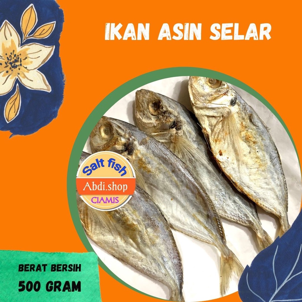 Jual Ikan Asin Selar Kering Gr Murah Shopee Indonesia