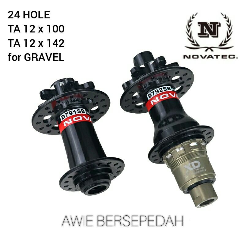 Jual Hub Freehub Novatec Hole Xd Drive Ta Thru Axle X X