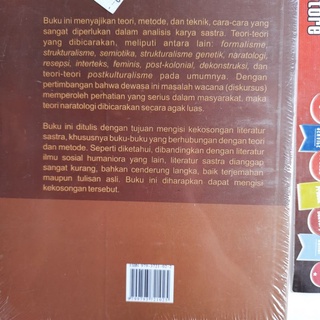 Jual Buku Original Teori Metode Dan Teknik Penelitian Sastra Prof