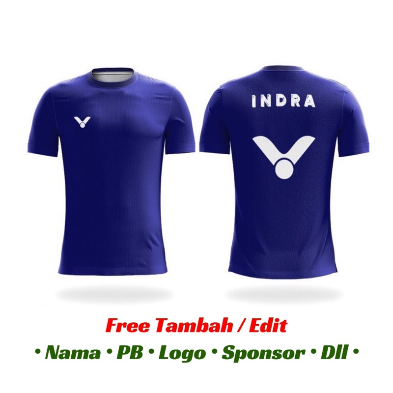 Jual Jersey Bulutangkis Custom Baju Kaos Badminton Bulutangkis Custom