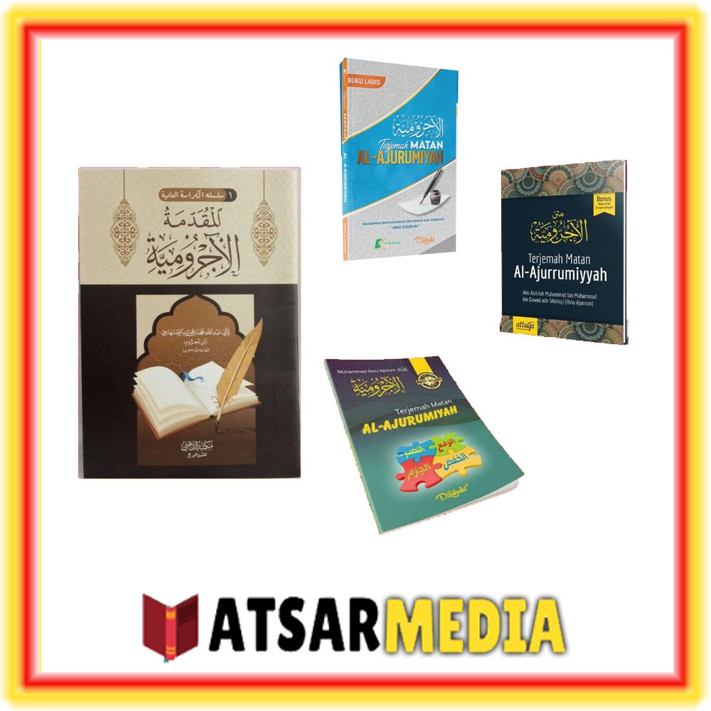 Jual Buku Matan Al Ajurumiyyah Jurumiyah Arab Terjemah Shopee Indonesia