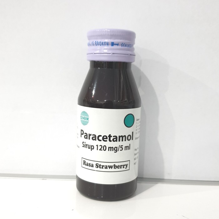 Jual Paracetamol Syrup Syr Parasetamol Sirup Ml Ml Botol Khasiat