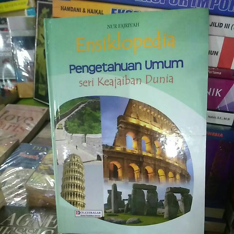 Jual Ensiklopedia Pengetahuan Umum Seri Keajaiban Dunia Shopee Indonesia