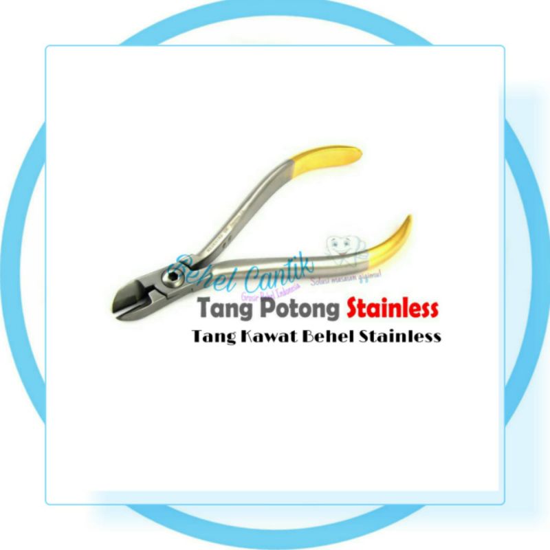 Jual Tang Potong Kawat Gigi Behel Stainless Alat Pemotong Kawat Gigi