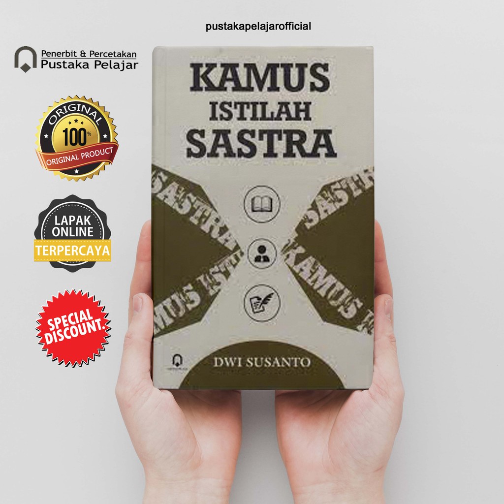 Jual Buku Original Kamus Istilah Sastra Dwi Susanto Pustaka Pelajar