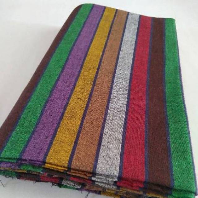 Jual Kain Lurik Tenun Lurik Batik Lurik Tenun Lurik Warna Warni