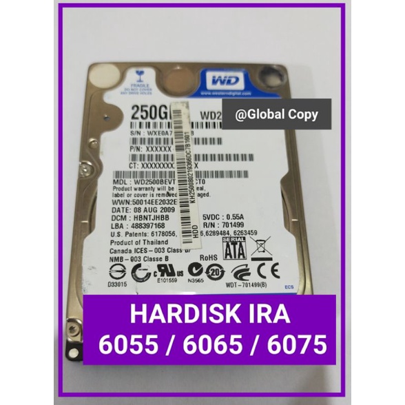 Jual Hardisk Mesin Fotocopy Canon IR IRA Advance 6075 6065 6055