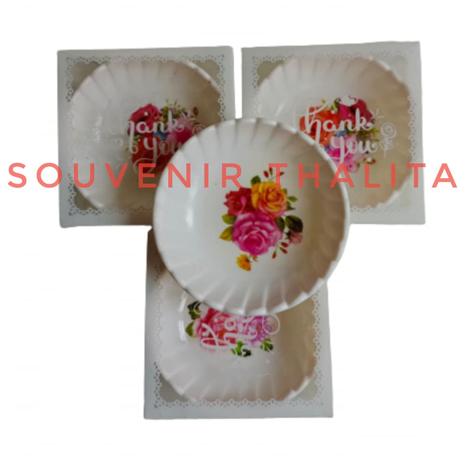 Jual Souvenir Pernikahan Mangkok Melamin Bulat Kemas Mika Isi 50 Pcs