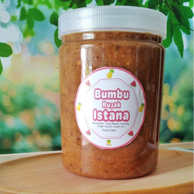 Jual Bumbu Rujak Istanaa Silver Gr Shopee Indonesia