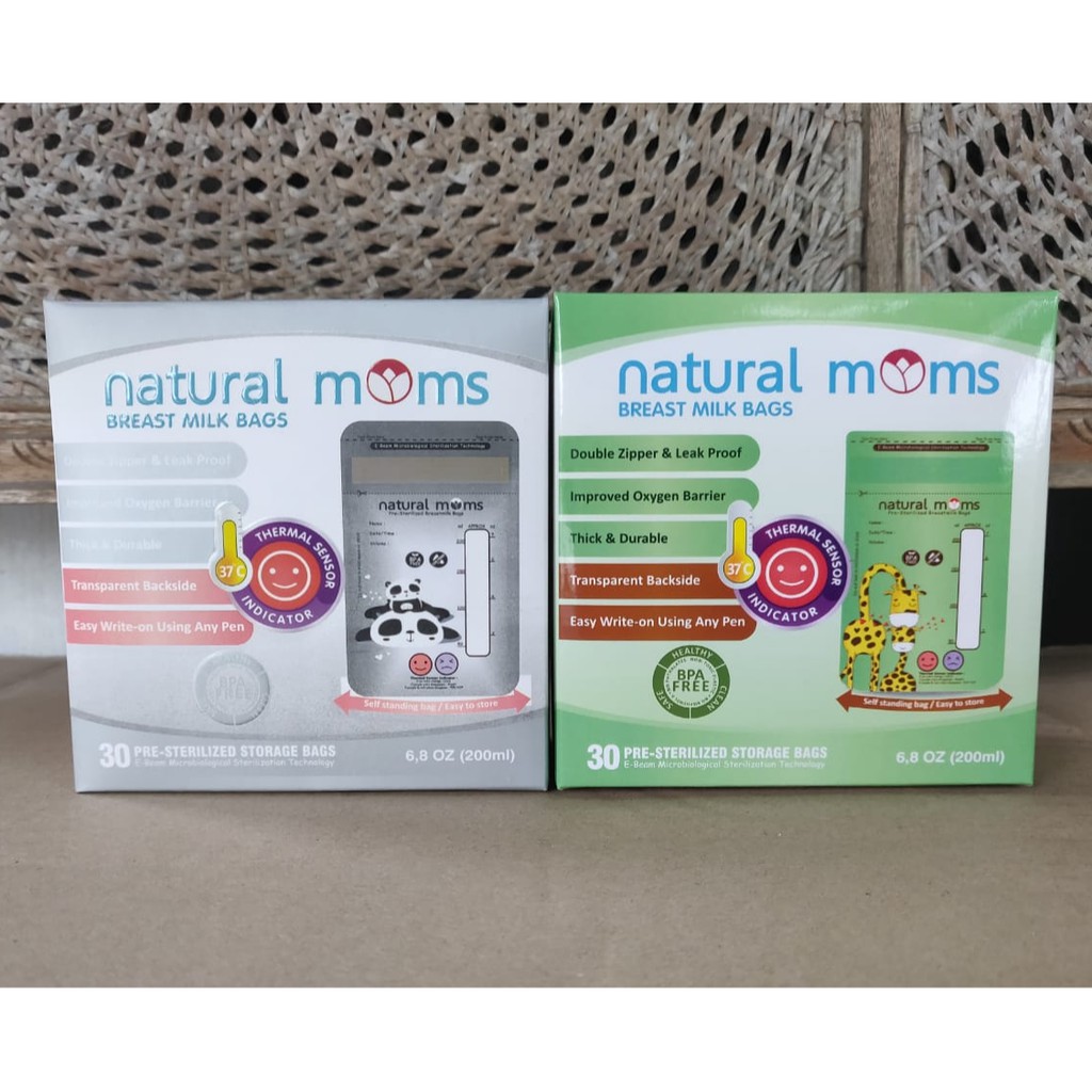 Jual Natural Moms Breastmilk Breast Milk Storage Ml Kantung Asi