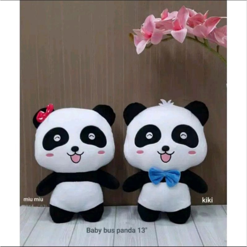 Jual Boneka Panda Babybus Kiki Miu Miu Ukuran Cm Shopee Indonesia