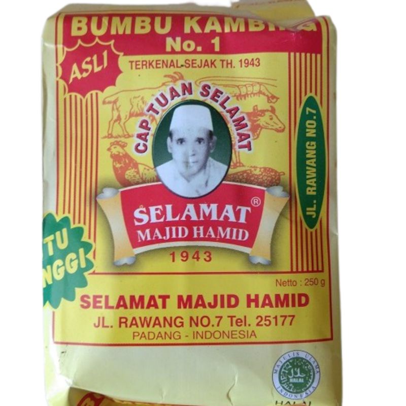 Jual Bumbu Pemasak Kambing Racikan Khusus H Selamat Majid Hamid 250