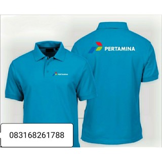 Jual Kaos Pertamina Kaos Polo Katun Pertamina Kaos Kerah Pertamina Baju