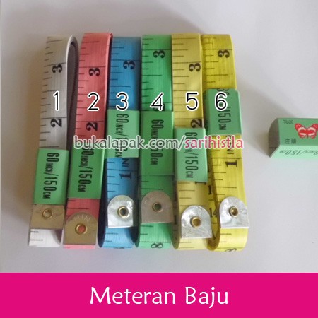 Jual Meteran Baju Meteran Kain Kecil Shopee Indonesia