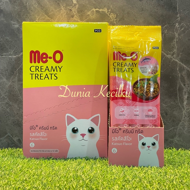 Jual Meo Creamy Treats Katsuo Cakalang Flavor Snack Kucing Liquid 15gr