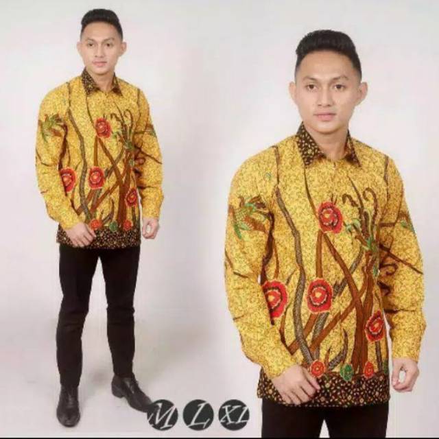 Jual Batik Modern Pria Kekinian Shopee Indonesia