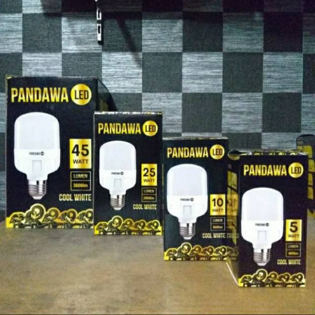 Jual Lampu LED Pandawa Kapsul Jumbo 5 45 Watt Shopee Indonesia