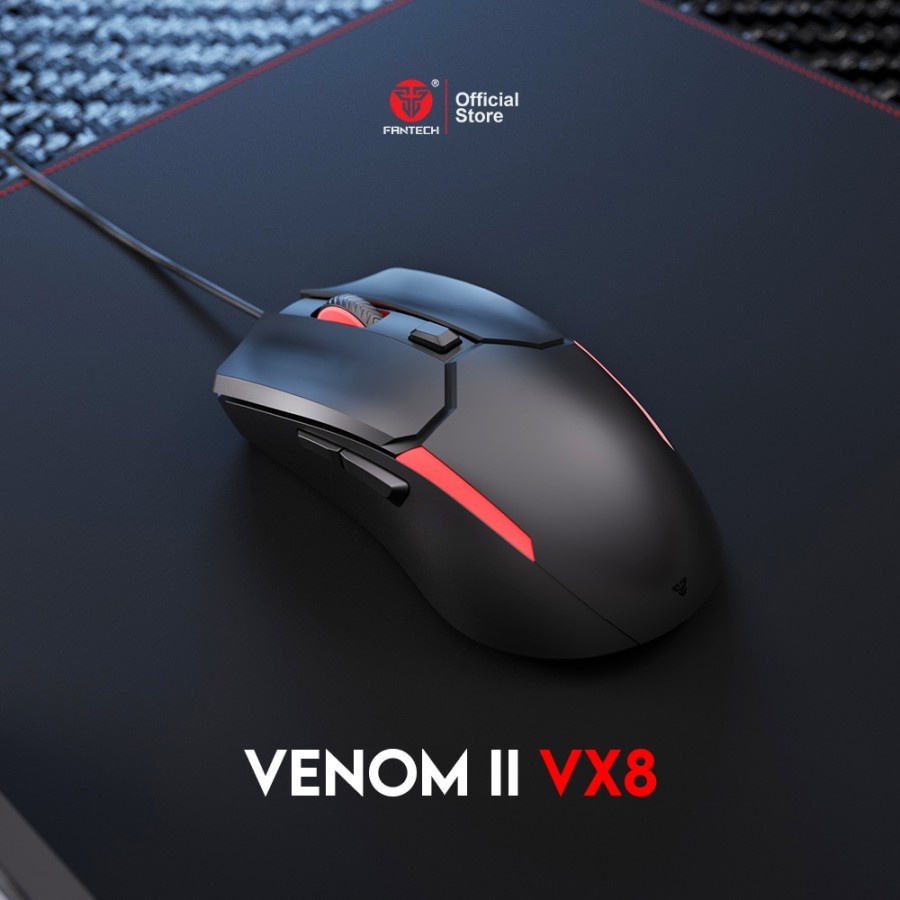 Jual Fantech Venom Ii Vx Vx Rgb Gaming Mouse Shopee Indonesia