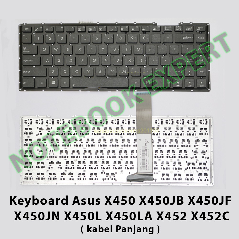 Jual Keyboard ASUS A450 A450C X450 X450C X450A X450V X450VB X450E