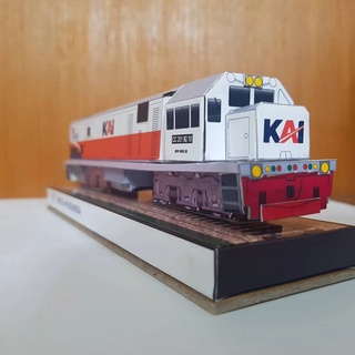 Jual Miniatur Papercraft Kereta Api Kertas Cc Shopee Indonesia